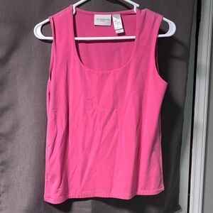 Liz Claiborne Bright Pink Tank Top